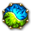 Dyad Gilded Octagonal Sapphire-Emerald